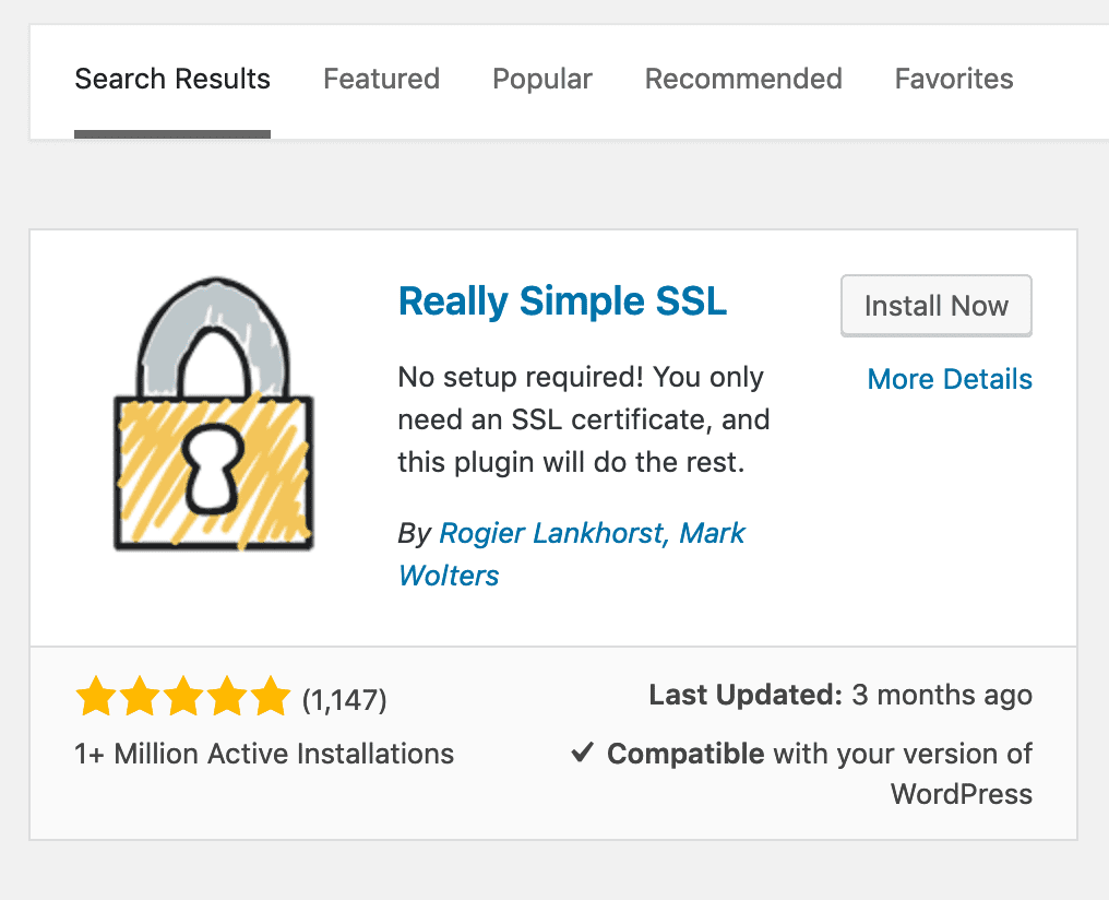 افزونه Really Simple SSL